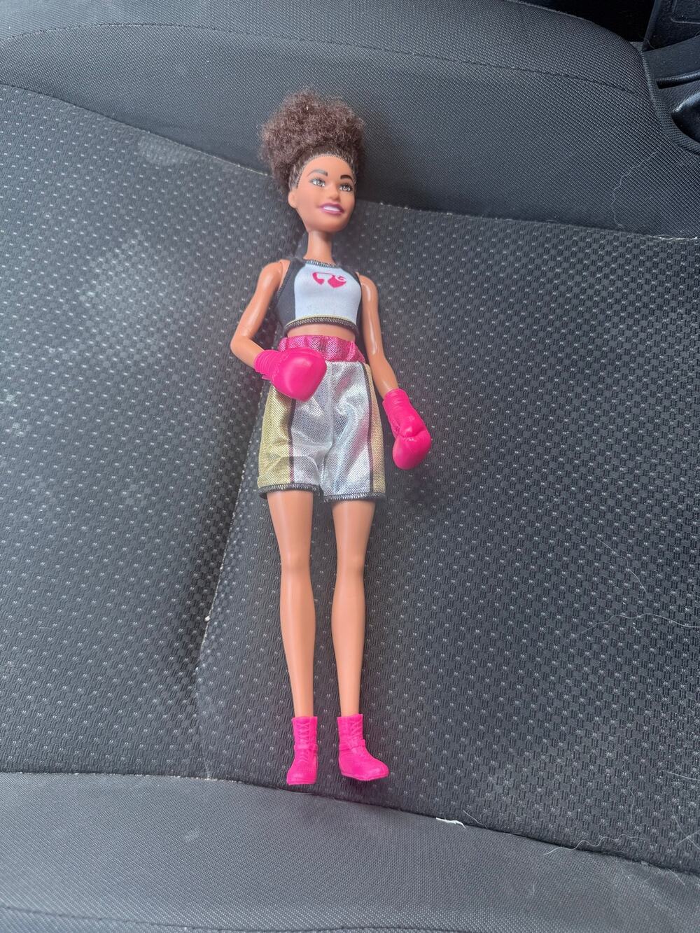 Barbie Boxer Doll GJL64 You Can Be Anything Career Pink Gloves Complete